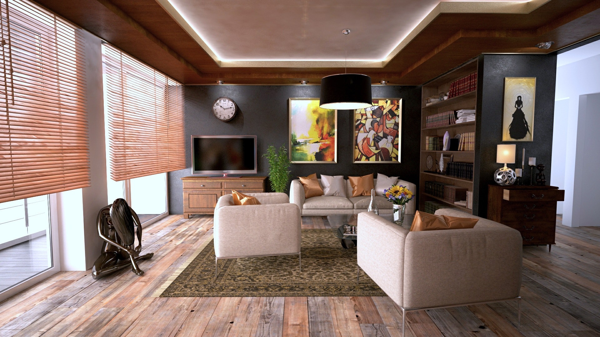 Interior design elegant